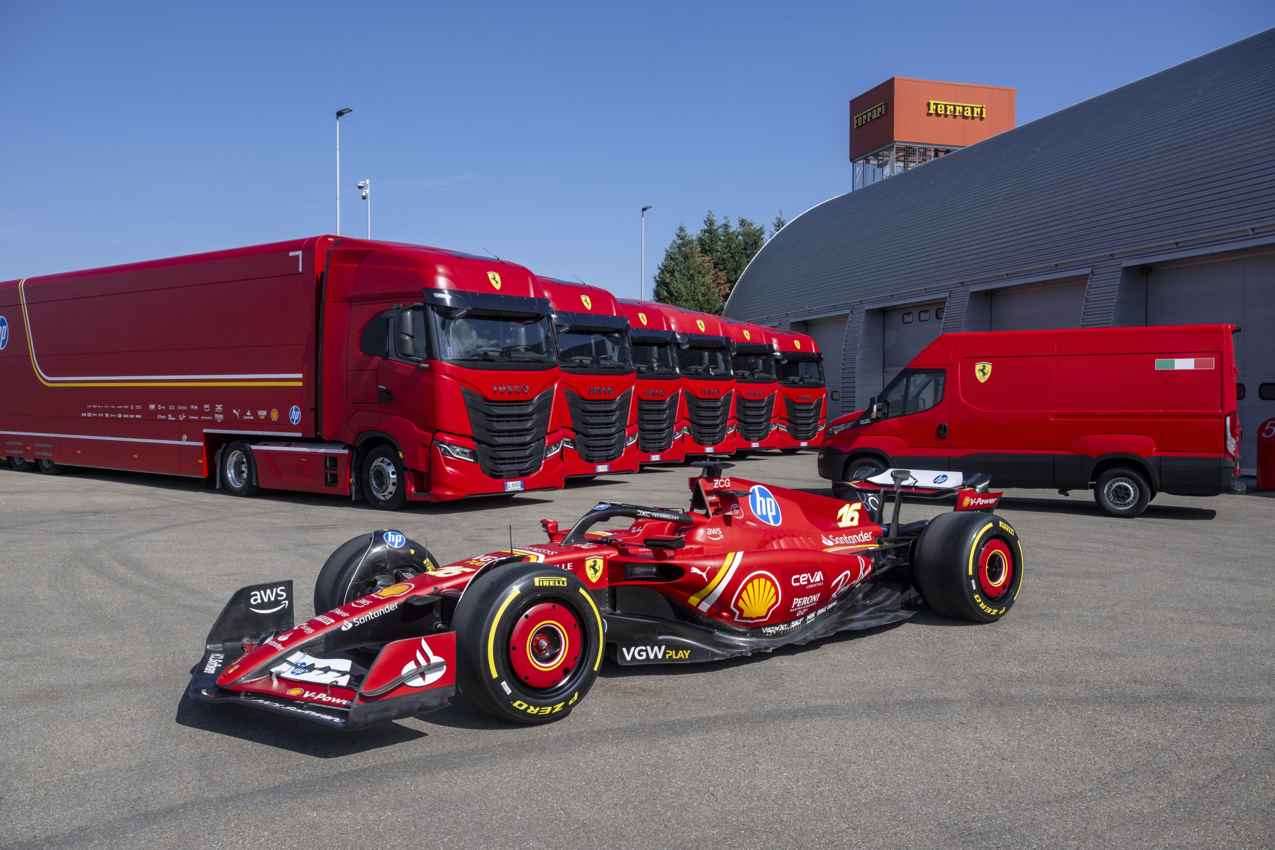 IVECO i Ferrari flota