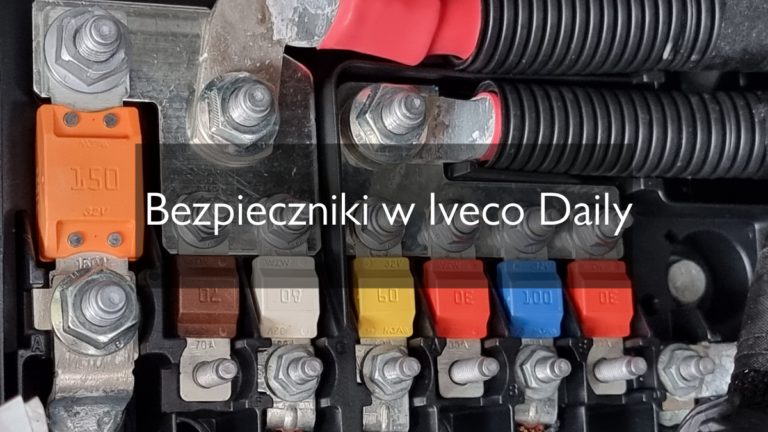 Bezpieczniki Iveco Daily – opis gdzie znaleźć?