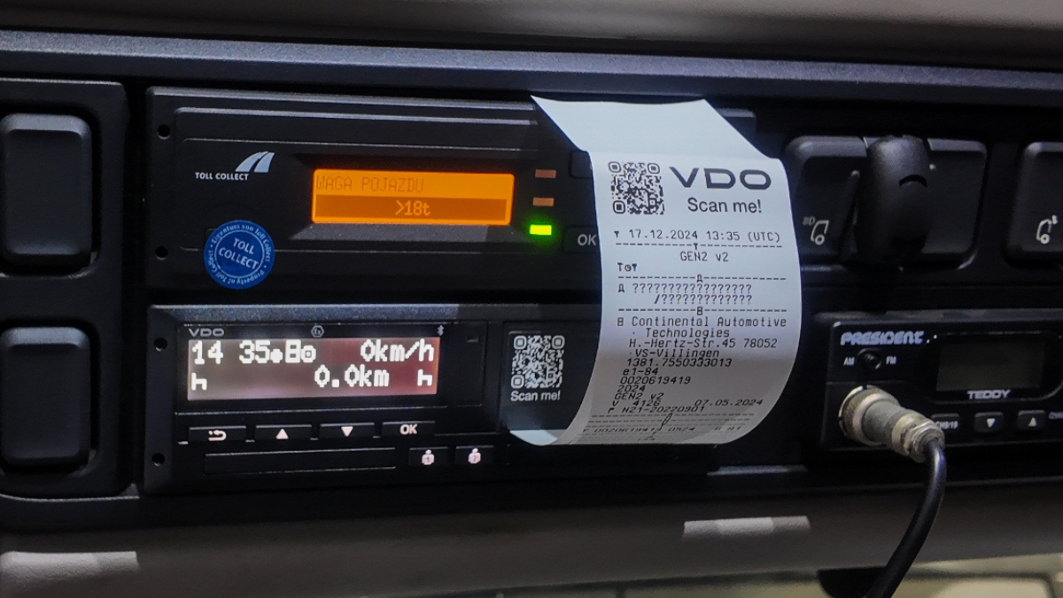 dofinansowanie tachografów